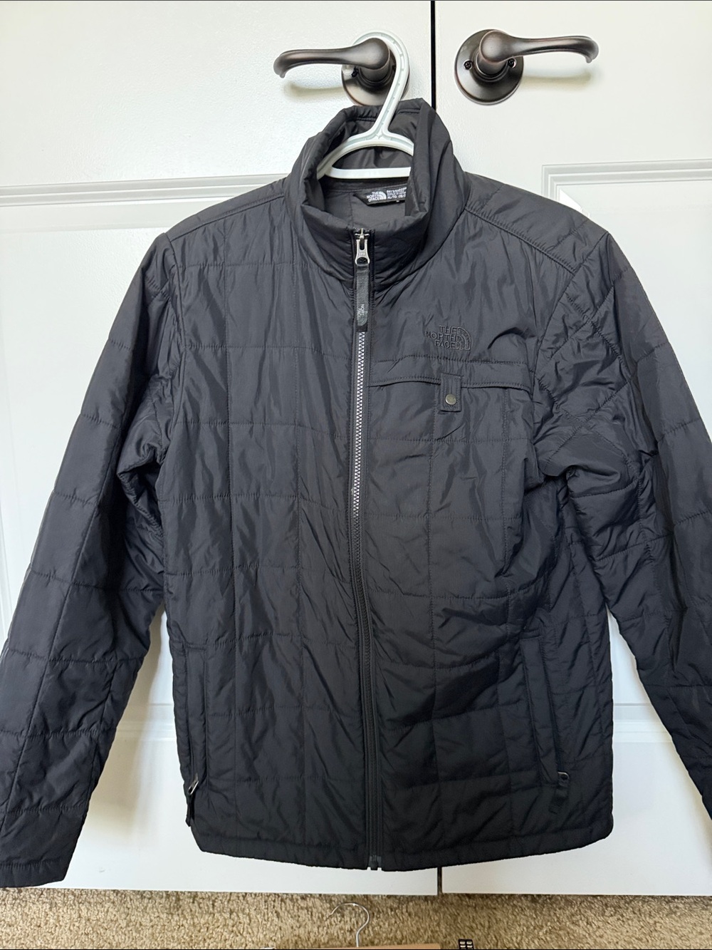 The North Face Men's Black Quilted Puffer Jacket